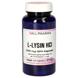 L-Lysin 500 mg GPH Kapseln