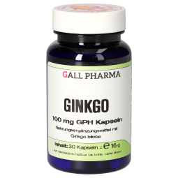 Ginkgo 100 mg GPH Kapseln