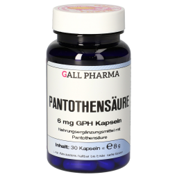 Pantothensäure 6 mg GPH Kapseln